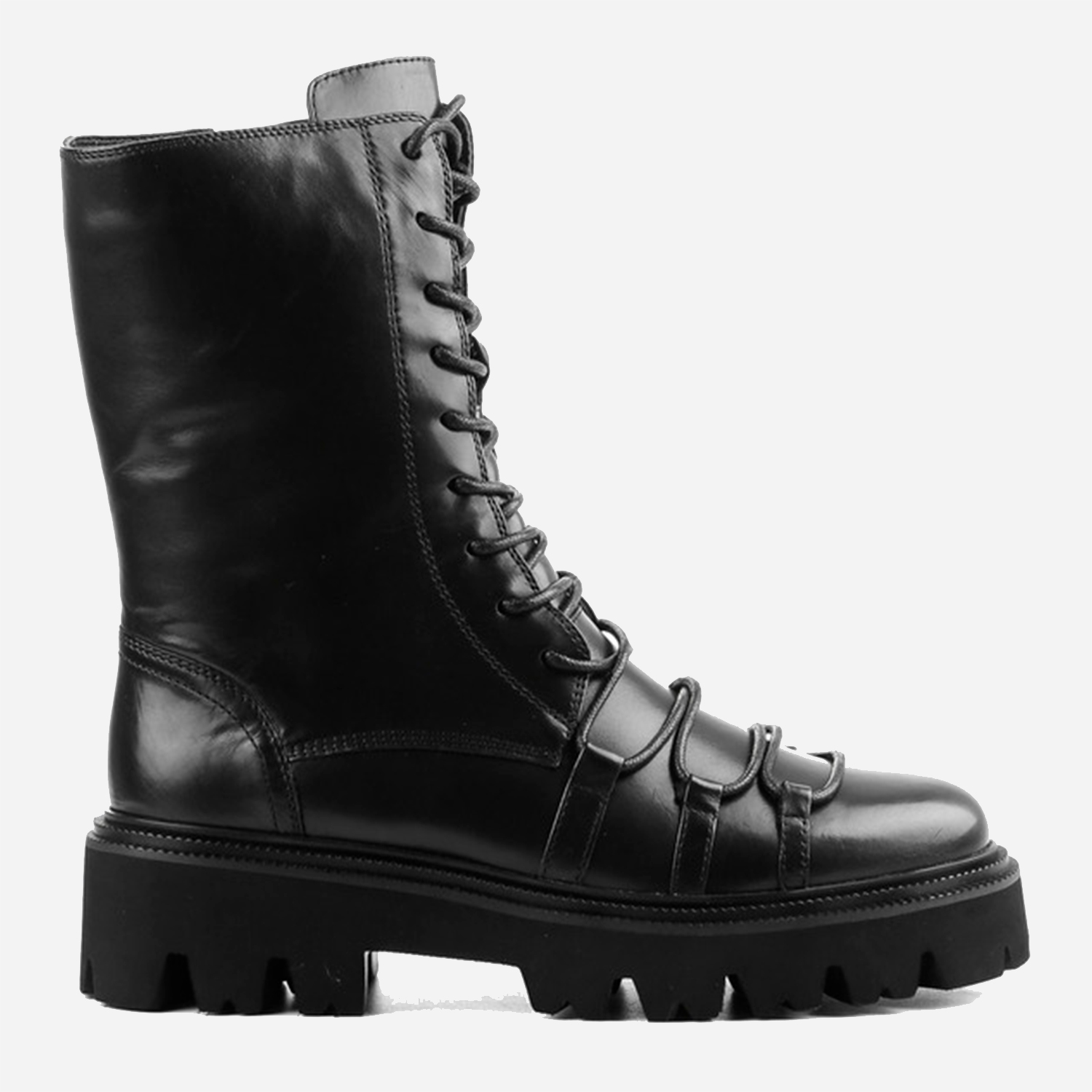 Акция на Жіночі зимові черевики високі Le'BERDES 00000013873 40 25.5 см Чорні от Rozetka