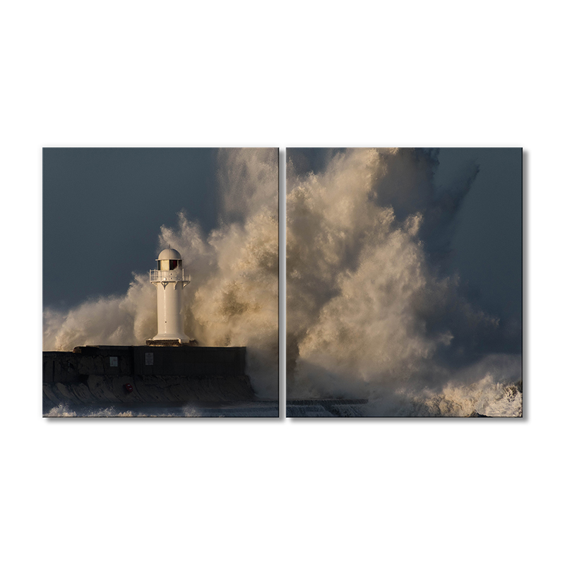 

Модульная картина Artel «Волна против маяка» 2 модуля 70x105 см