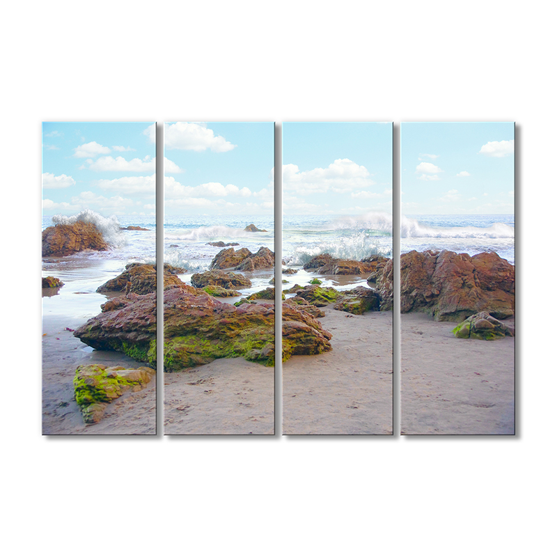 

Модульная картина Artel «Волны на камнях» 4 модуля 80x120 см