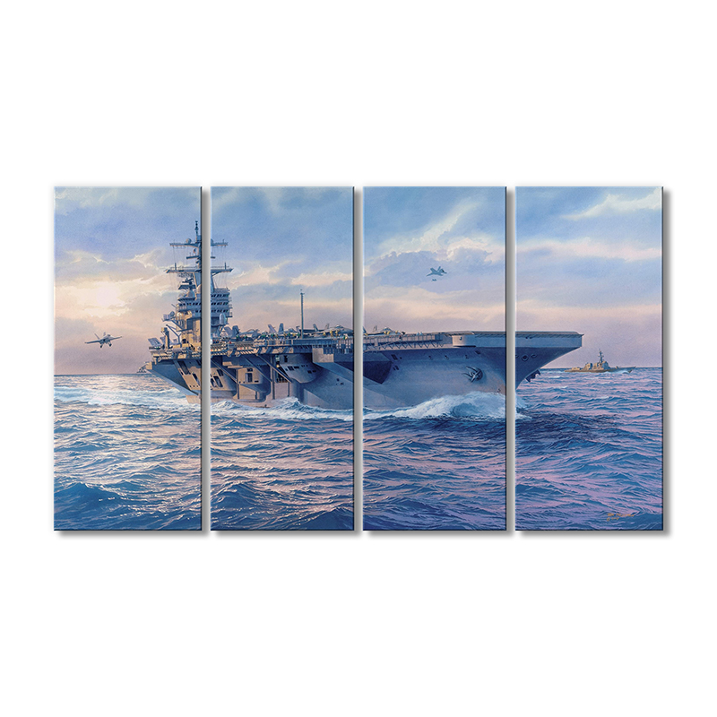 

Модульная картина Artel «Военно-морской авианосец» 4 модуля 70x105 см
