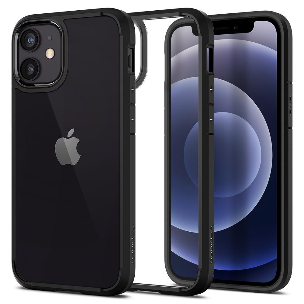 

Чехол Spigen для iPhone 12 mini Ultra Hybrid Matte Black