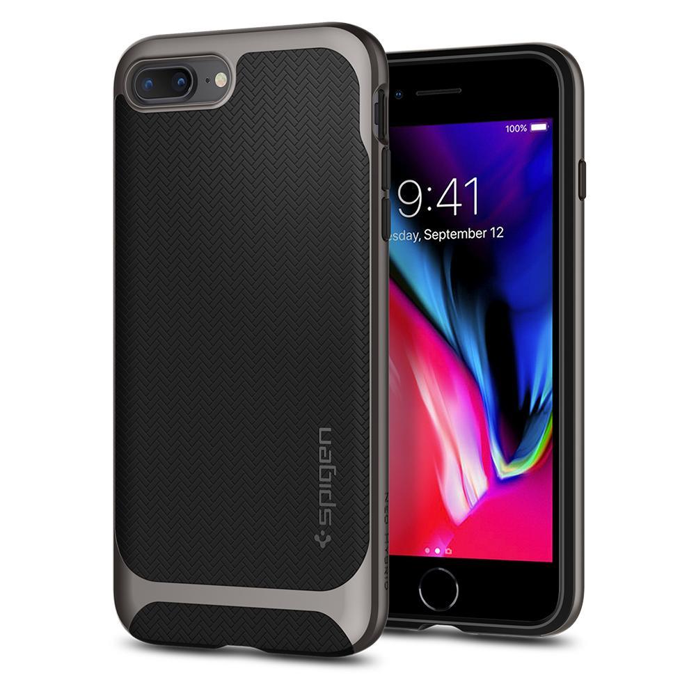 

Чехол Spigen для iPhone 8 Plus/7 Plus Neo Hybrid Herringbone Gunmetal
