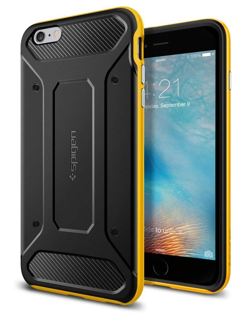 

Чехол Spigen для iPhone 6 Plus/6s Plus Neo Hybrid Carbon Reventon Yellow