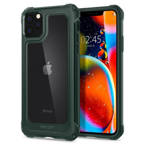 

Чехол Spigen для iPhone 11 Pro Max Gauntlet Hunter Green