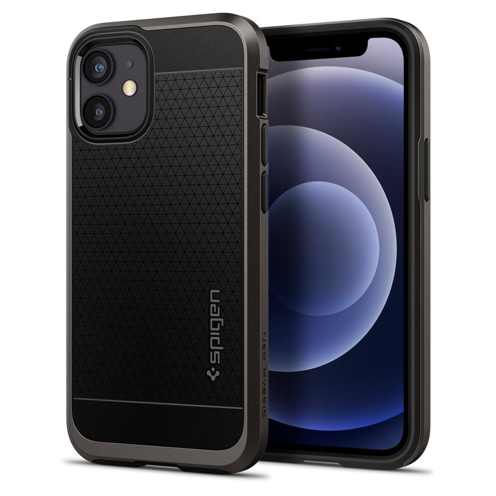 

Чехол Spigen для iPhone 12 mini Neo Hybrid Gunmetal ( ACS01754)