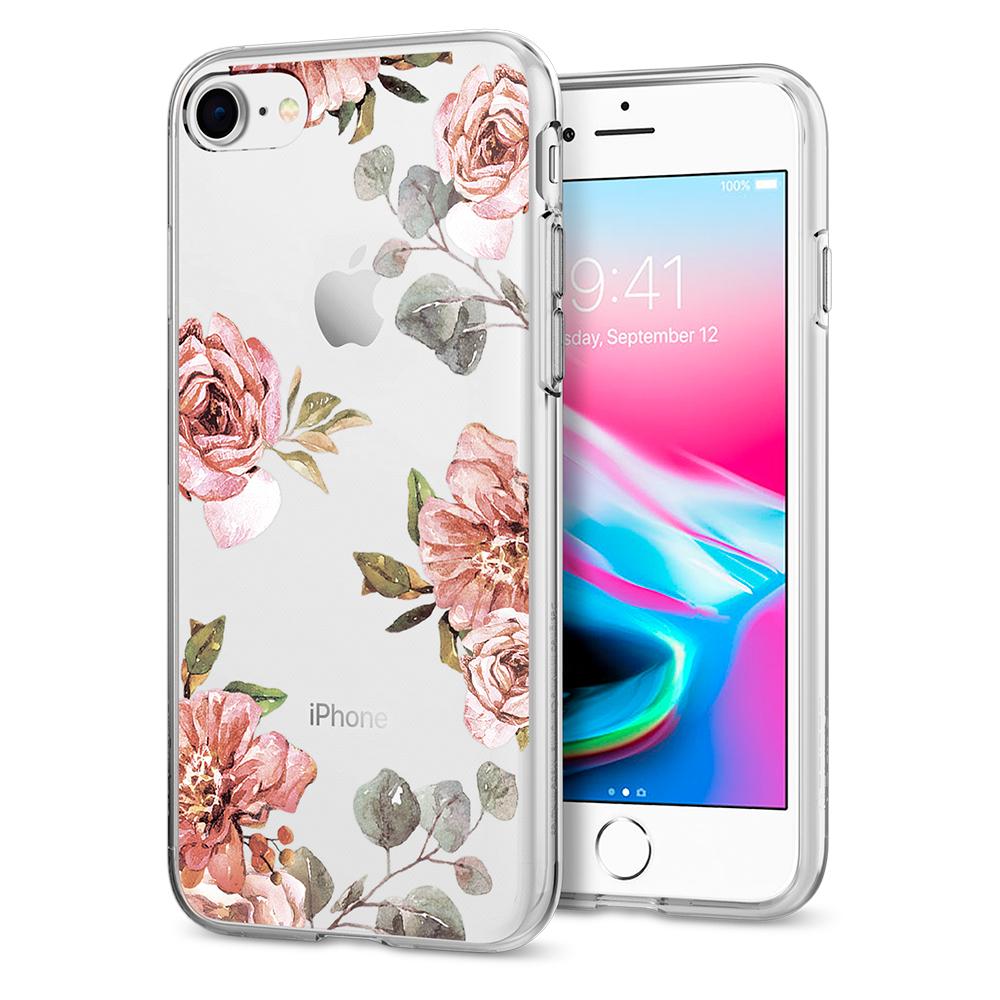 

Чехол Spigen для iPhone SE 2020/8/7 Liquid Crystal Aquarelle Rose