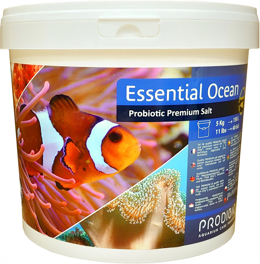 

Соль для морских аквариумов Prodibio Essential Ocean 5 кг