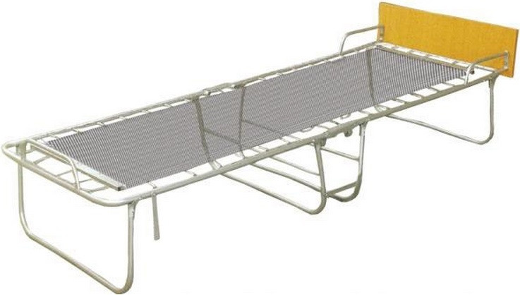 

Раскладушка на панцирной сетке Victoria (195*70*33) с матрасом ППУ 5 см