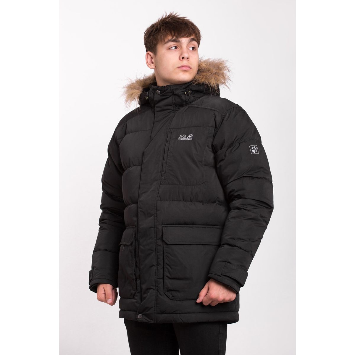 

Зимняя куртка мужская J W черная 3XL (1203791-2)