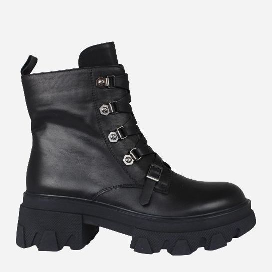Акція на Жіночі зимові черевики високі Blizzarini A1676-984M-101 38 (24.5 см) Чорні від Rozetka