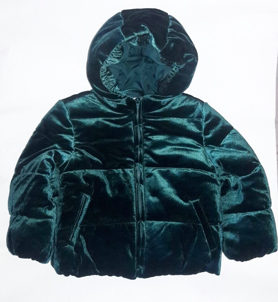 

Зимняя куртка с капюшоном Gymboree 91,5-99 см Изумрудный