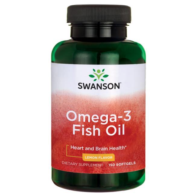 

Витамины и минералы Swanson Omega 3 Fish Oil with Vitamin D 1000 мг 60 гель. капсул (445386)