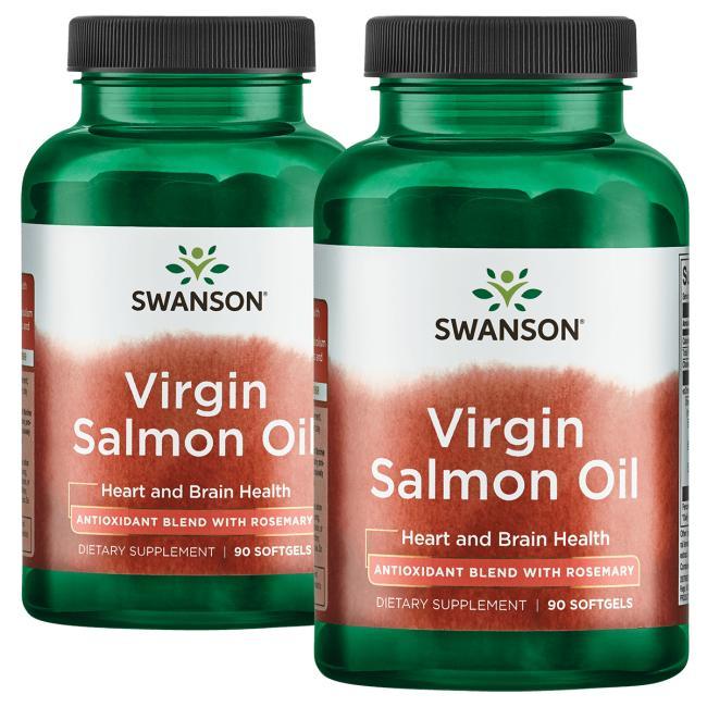 

Витамины и минералы Swanson EFAs Virgin Salmon Oil 105 грамм 90 гель. капсул (445328)