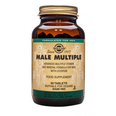 

Витамины и минералы Solgar Male Multiple 60 таблеток (445287)