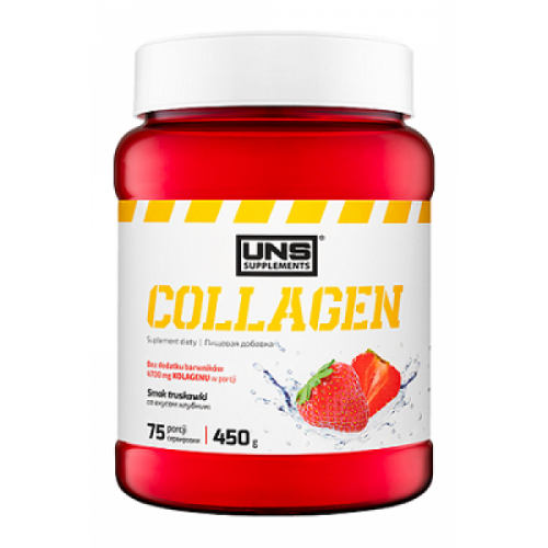 

Препараты для восстановления суставов и связок UNS Collagen 450 грамм Клубника (446541-3)
