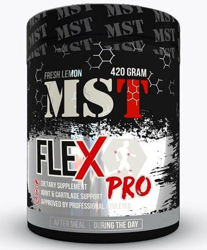 

Препарат для восстановления суставов и связок MST Nutrition Flex Pro powder 20 порций 420 грамм (446396)