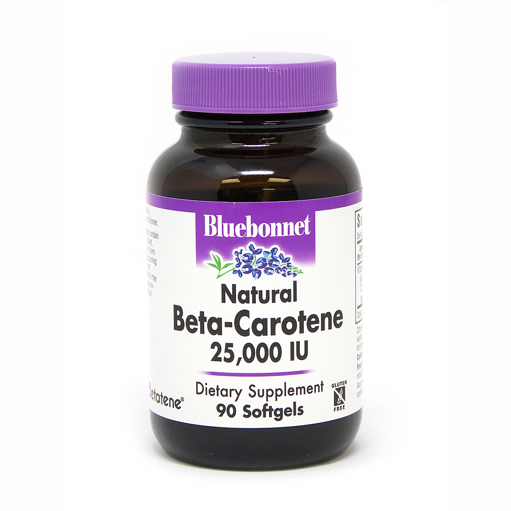 

Натуральный бета-каротин Bluebonnet Nutrition Beta Carotene 25.000 мЕ 90 гелевых капсул (446202)