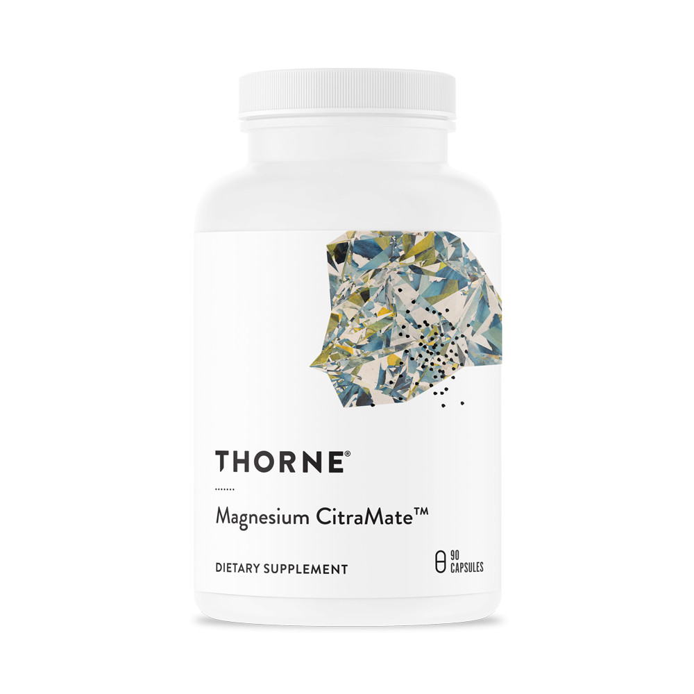 

Магний (Цитрат\Малат) Thorne Research Magnesium Citramate 90 капсул (446116)