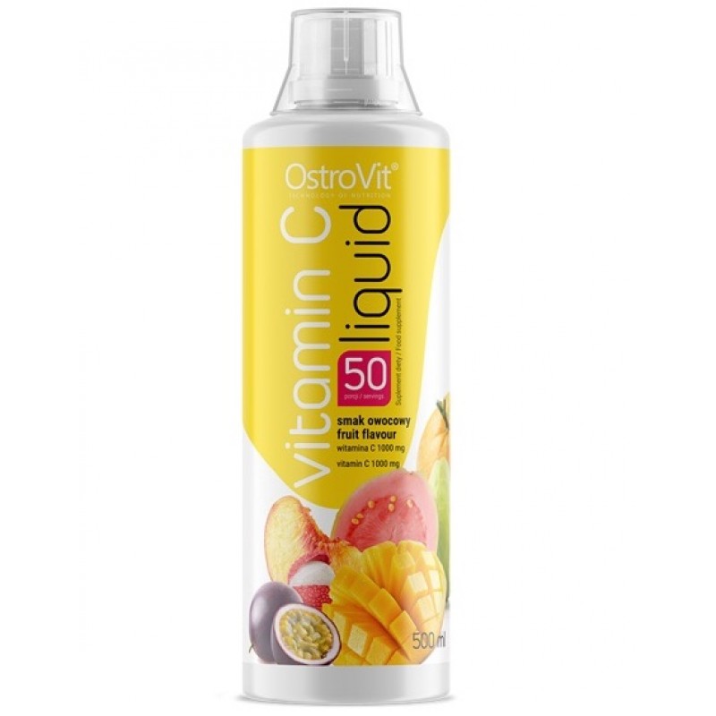 

Витамины и минералы Ostrovit Vitamin C 1000 Liquid 500 мл Фруктовый вкус (444978)