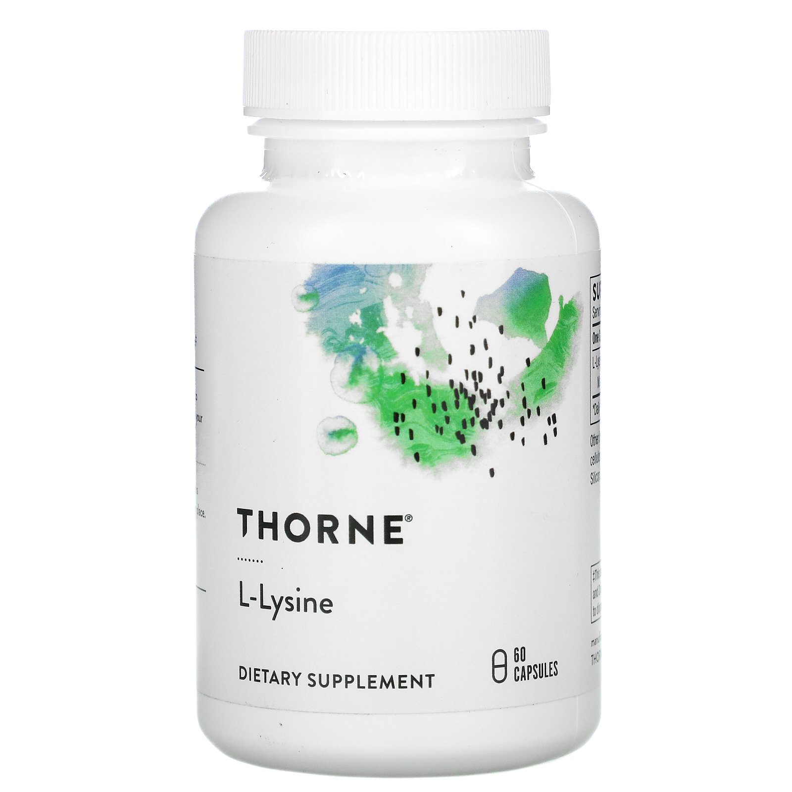 

L-Лизин Thorne Research L-Lysine 60 капсул (444205)