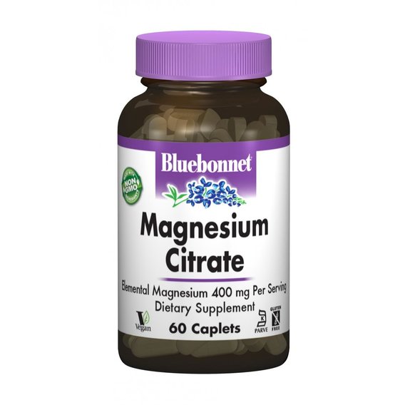 

Цитрат Bluebonnet Nutrition Magnesium Citrate 60 капсул (447451)