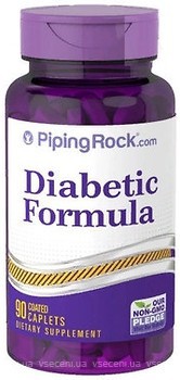 

Витамины и минералы Piping Rock Diabetic Formula 90 таблеток (444988)