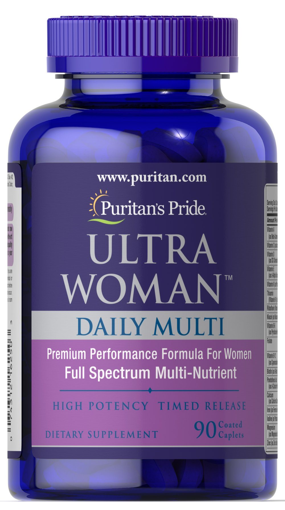 

Витамины и минералы Puritans Pride Ultra Woman Max Daily Multivitamin 90 капсул (445169)