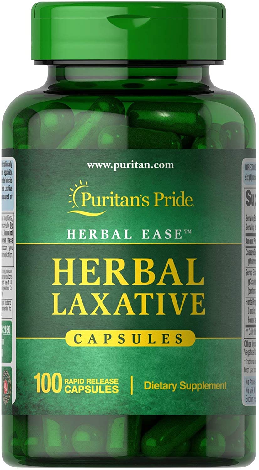 

Витамины и минералы Puritans Pride Herbal Laxative 100 капсул (445075)