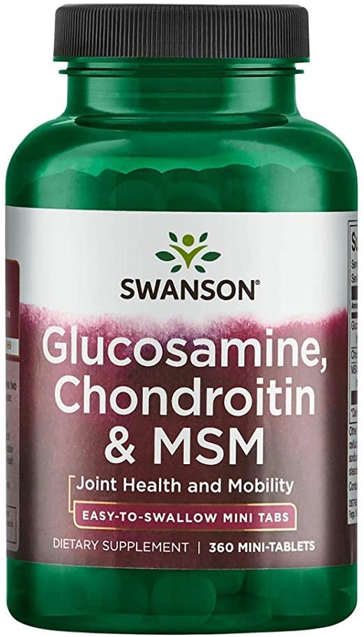 

Препараты для восстановления суставов и связок Swanson Glucosamine Chondroitin MSM 360 таблеток (446532)