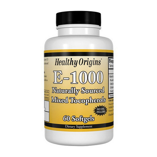 

Витамин Е Healthy Origins Vitamin Е 1000IU 60 желатиновых капсул (444599)