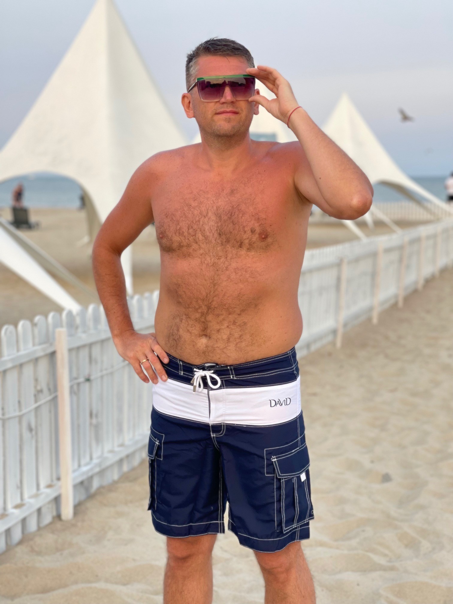 

Длинные пляжные шорты David D2 2960 B () Синий, Длинные пляжные шорты David D2 2960 B 52(XL) Синий