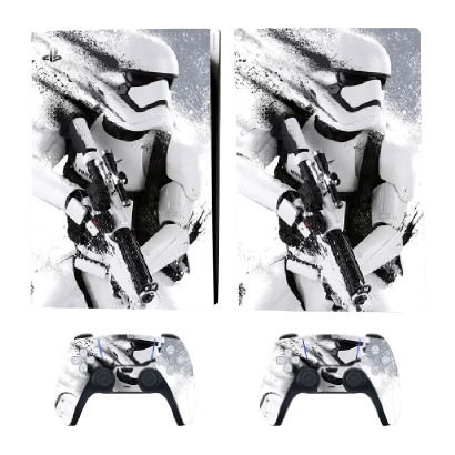 

Наклейка RMC PlayStation 5 Star Wars White Новое