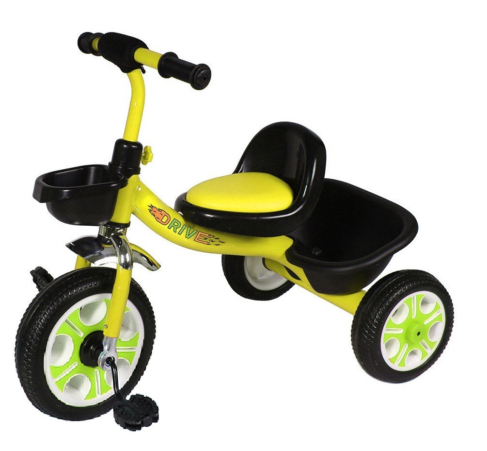 

Детский велосипед трехколесный TILLY DRIVE T-318, Желтый