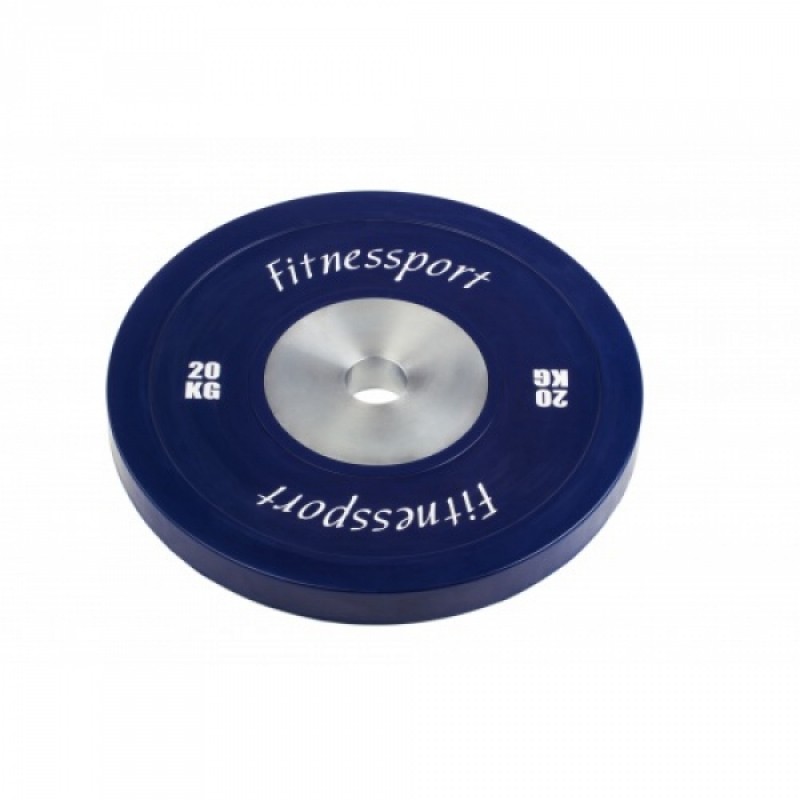 

Диск для кроссфита соревновательный Fitnessport 20 кг, код: 10223-S49
