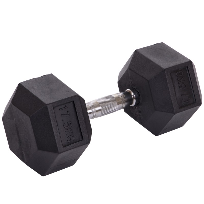 

Гантель цельная шестигранная Zelart 1х17,5кг, код: TA-2679-17_5-S52