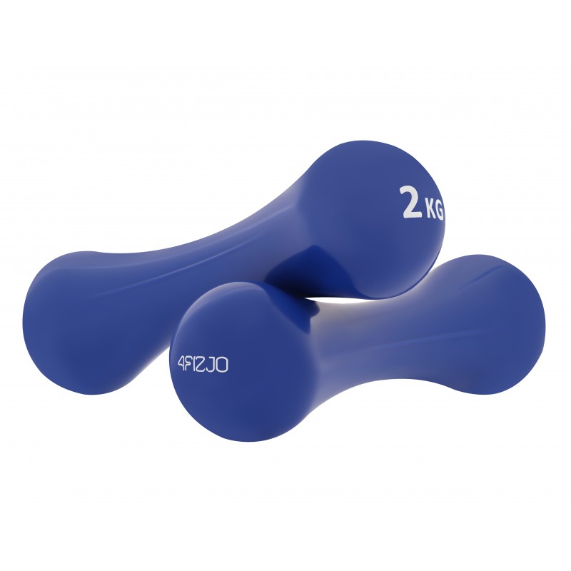 

Гантели виниловые 4Fizjo 2 x 2 кг, код: 4FJ0192