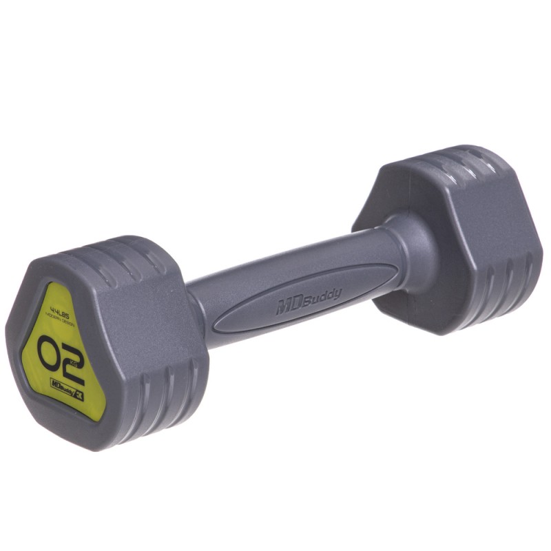 

Гантель Zelart 1х2кг, серый, код: TA-2678-2-S52