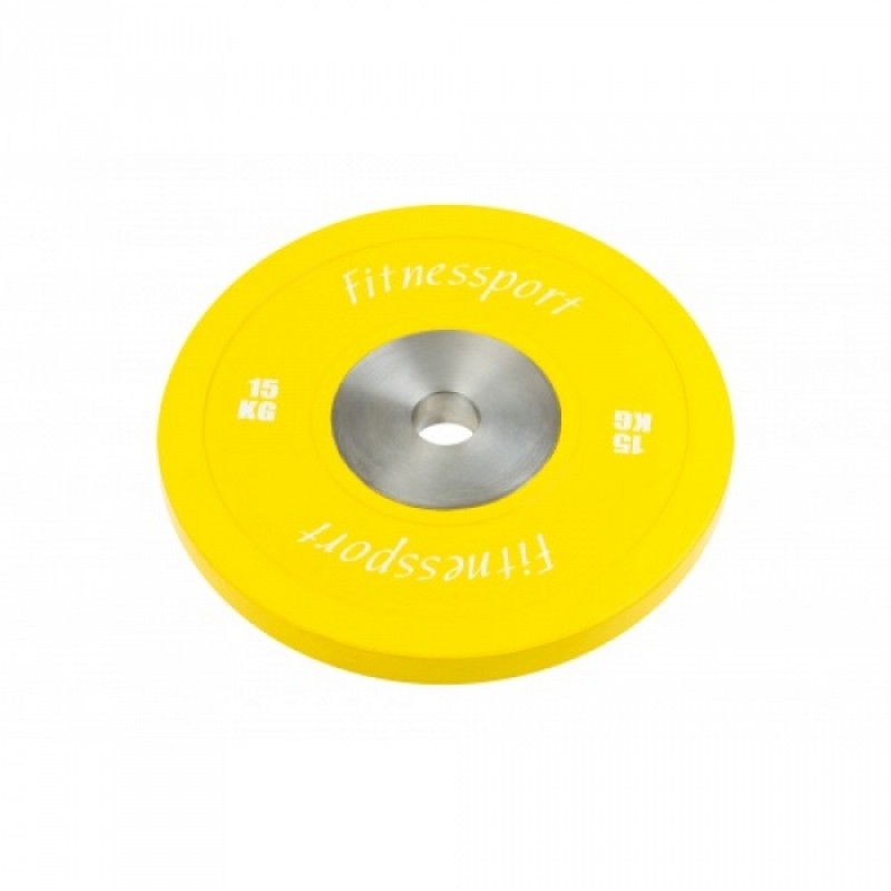 

Диск для кроссфита соревновательный Fitnessport 15 кг, код: 10222-S49