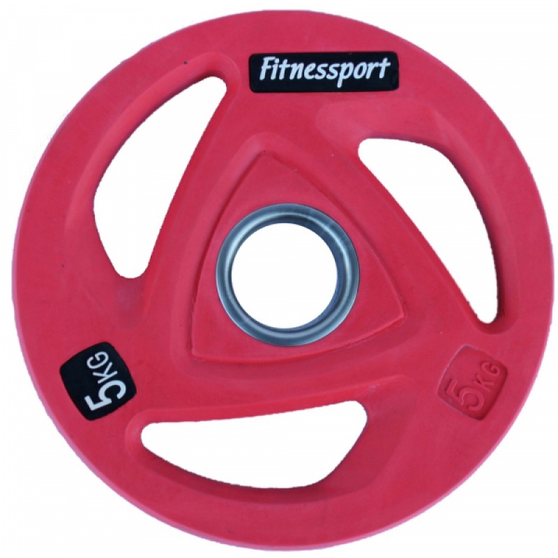 

Диск олимпийский для штанги Fitnessport 5 кг, код: 10226-S49