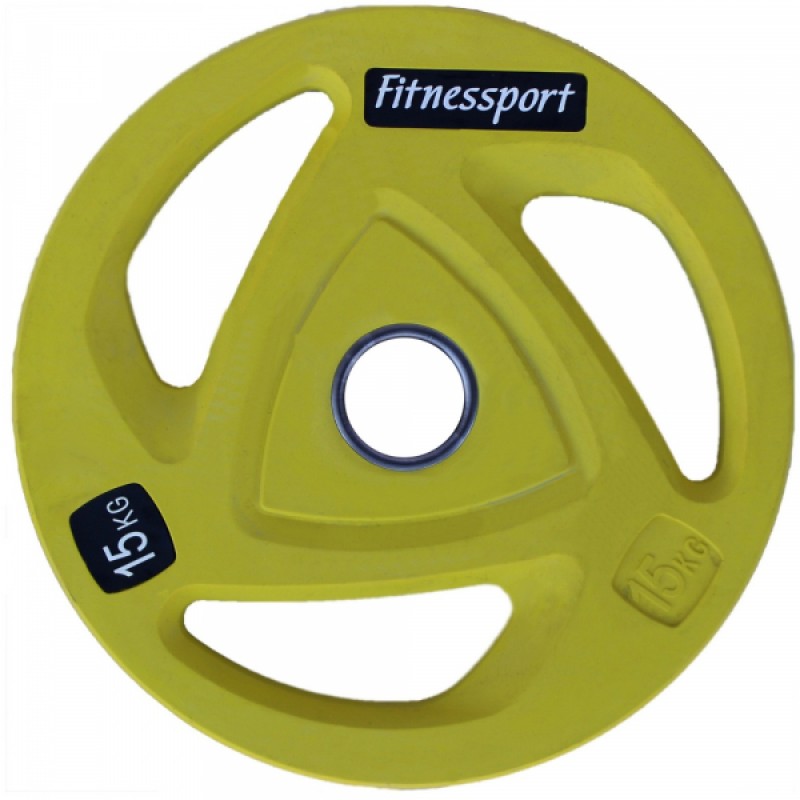

Диск олимпийский для штанги Fitnessport 15 кг, код: 10228-S49