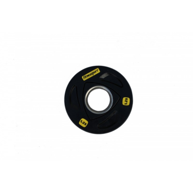 

Диск олимпийский обрезиненный Fitnessport черный 1.25 кг, код: 10031-S49