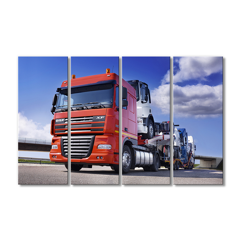 

Модульная картина Artel «Грузовик Кенворт W900» 4 модуля 80x120 см