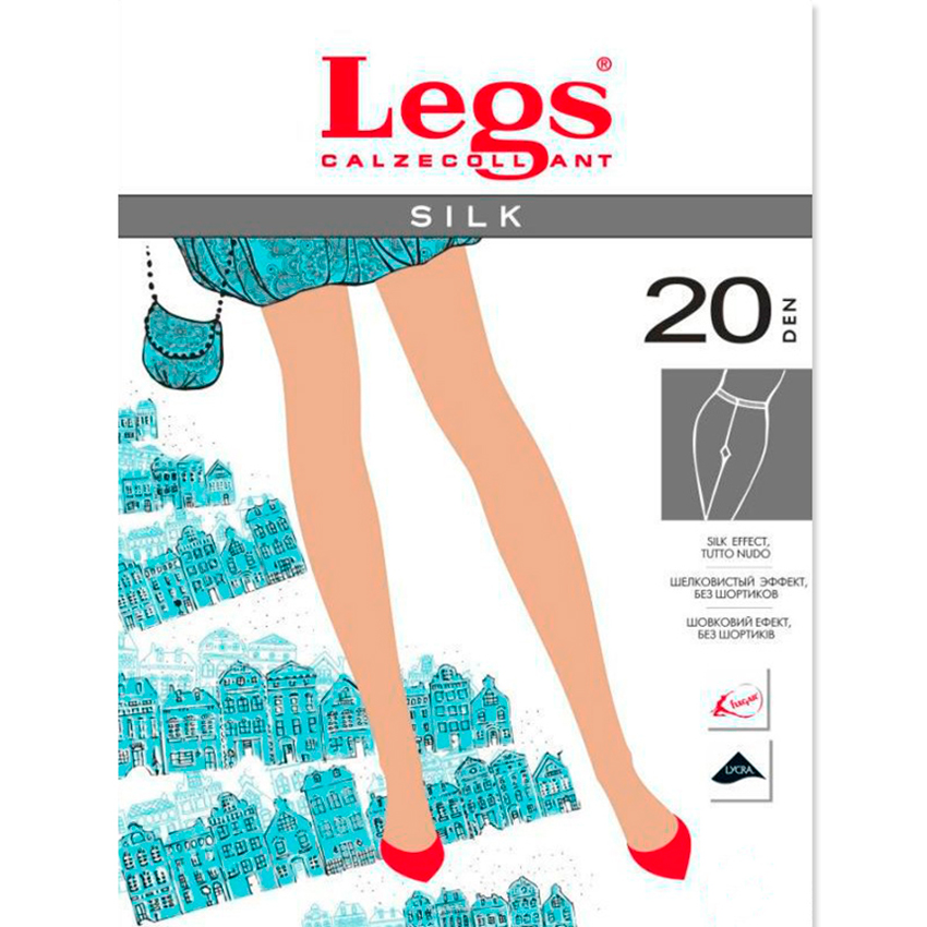 

Колготы женские классические LEGS / SABBIA (202 SILK 20, Колготы женские классические LEGS 1/2 SABBIA (202 SILK 20)