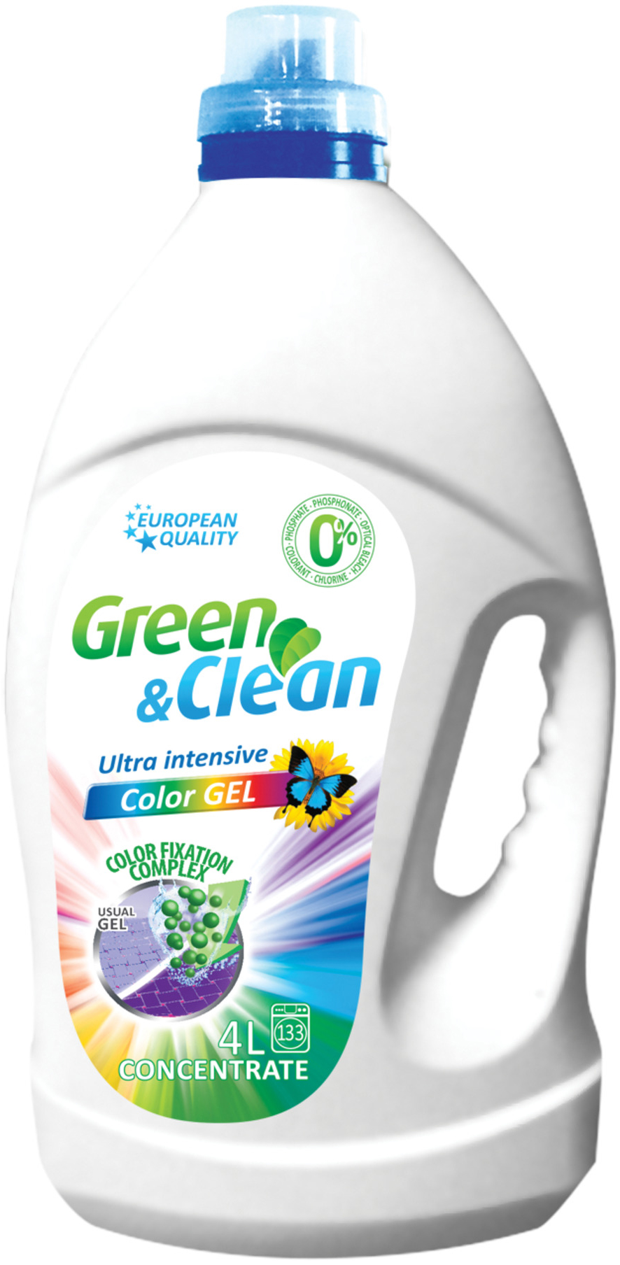 

Гель для стирки Green&Clean Ultra Intensive цветной одежды 4 л