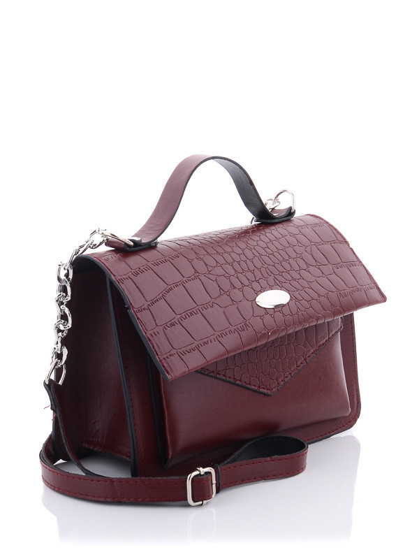 

Женские сумки деми Prime 1093-5 bordo Бордовый р.14x18x9