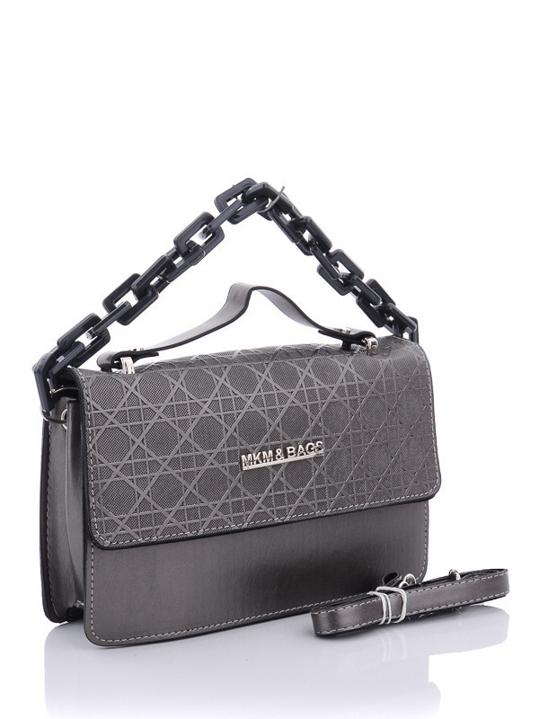 

Женские сумки деми Prime 1025-2 gun Графит р.13x21x7