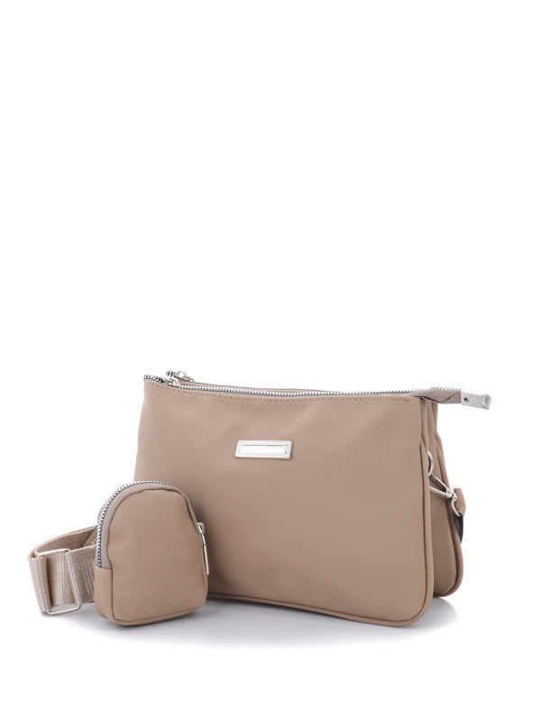 

Женские сумки деми Prime 1041-1 beige Бежевый р.16x35x3