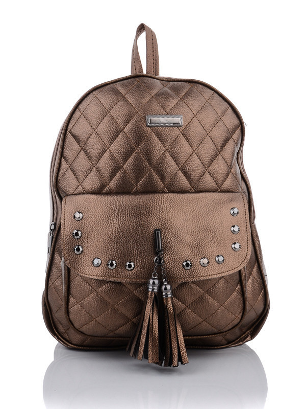 

Женские рюкзаки деми Prime 1159-3 bronze Бронзовый р.35x29x8
