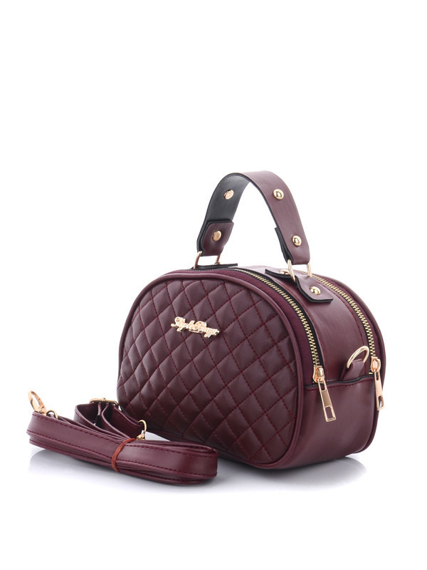 

Женские сумки деми Prime 1042-7 bordo Бордовый р.13x18x9