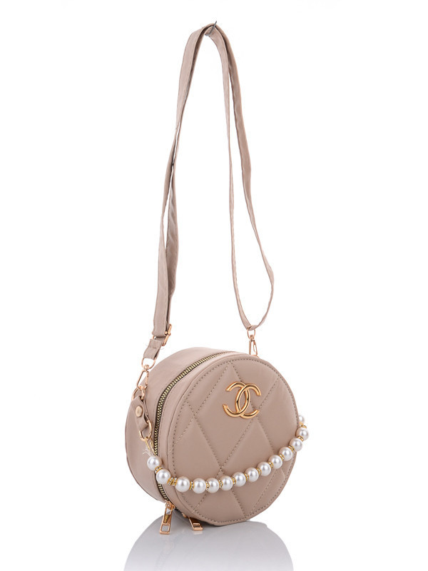 

Женские сумки деми Prime 1149-4 d.beige Бежевый р.17x17x7
